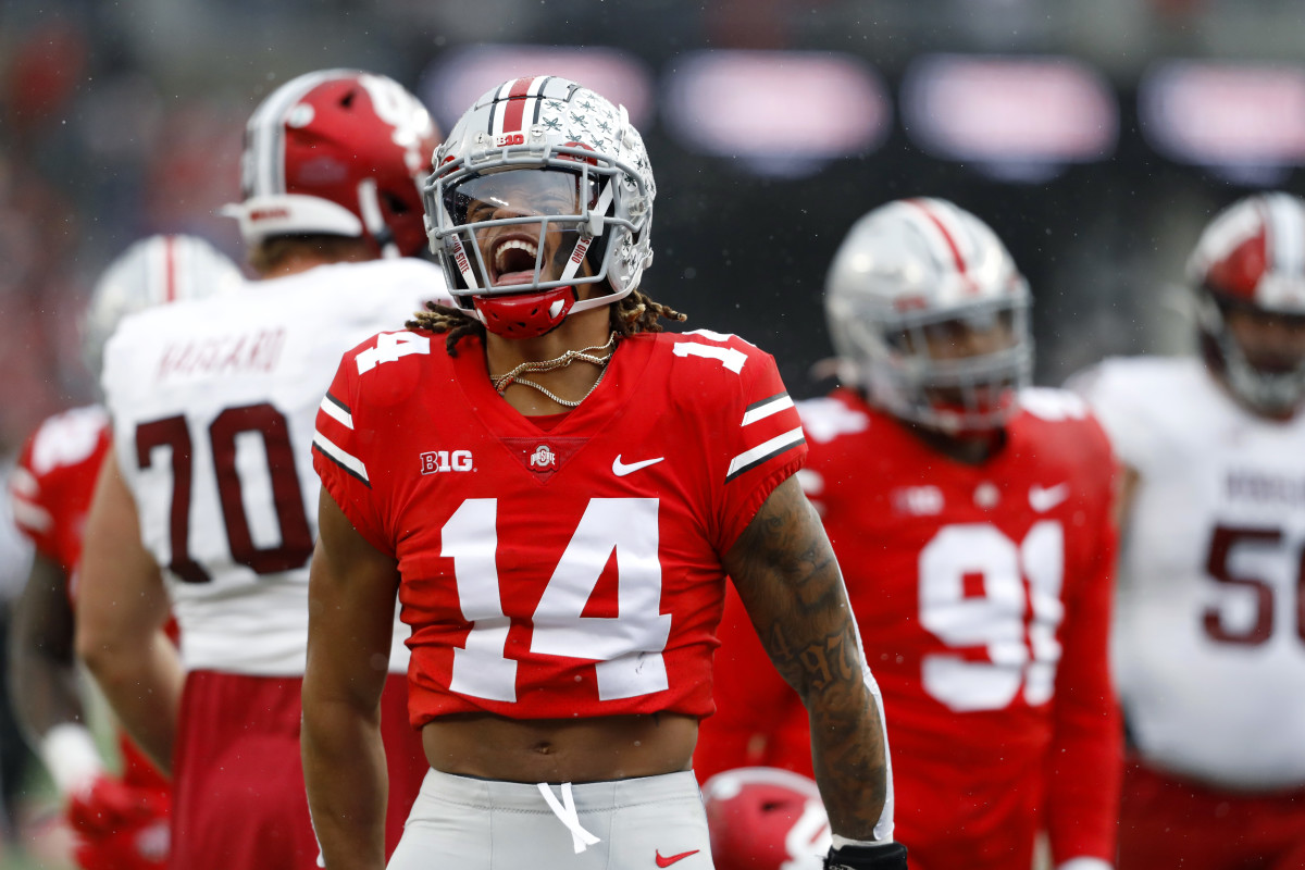 Ohio State's Ronnie Hickman (14)